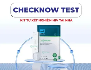 Bộ Tự Kiểm Tra HIV Tại Nhà CheckNow - Phát Hiện Sớm Từ Ngày Thứ 21 - Thiết Bị Sức Khỏe Abbott