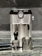 Máy pha cà phê Caso Espresso Gourmet - Thiết kế hiện đại, áp suất 19 bar, pha Espresso đậm đà, phụ kiện chuyên nghiệp từ Đức