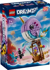 Đồ Chơi Ghép Hình LEGO DREAMZzz Izzie's Narwhal Hot-Air Balloon 71472 - 156 Chi Tiết - Món Quà Tuyệt Vời Cho Trẻ Em 7+ Tuổi