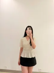 Quần váy dáng chữ A kèm khóa kéo bên hông QJ263