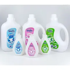 Nước Giặt Xả Cho Bé Sachi Organic 280g - Giặt Sạch & Xả Mềm Cho Trẻ Em, Hương Cỏ Ngọt & Hoa Hồng An Toàn, Tự Nhiên