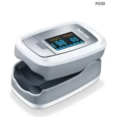 Máy Đo Nồng Độ Oxy Trong Máu Beurer PO30 - Thiết Bị Chăm Sóc Sức Khỏe, Kiểm Tra SpO2 Nhỏ Gọn, Dễ Sử Dụng Tại Nhà