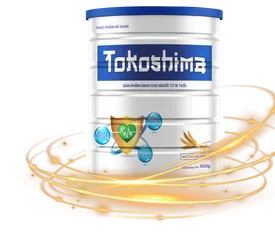 Sữa Tokoshima - Phòng Ngừa Mỡ Máu, Huyết Áp, Đột Quỵ Hộp 650g