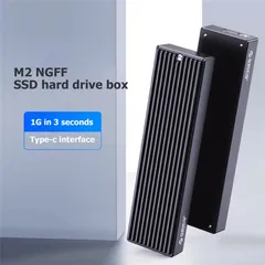 Box ổ cứng di động SSD M.2 SATA ORICO M2PF-C3 - USB 3.1 Type-C, hỗ trợ tối đa 2TB, thiết kế nhỏ gọn, tương thích Windows/Mac/Linux