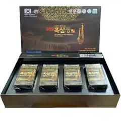 Cao Hắc Sâm 365 Samsung Bio Pharm 4 Lọ x 250g - Tăng Cường Sức Khỏe, Hỗ Trợ Điều Trị Gan Thận, Ginsenosides Cao, Sản Phẩm Hàn Quốc
