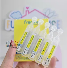 Nước Muối Sinh Lý Fysoline - Hộp 5 Ống Giúp Làm Sạch Mũi, Giảm Nghẹt Mũi, Dị Ứng, Thoải Mái Cho Mũi