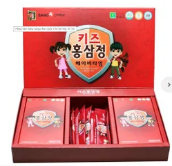 Nước hồng sâm baby Sanga Hàn Quốc hộp 30 gói cho trẻ