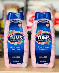 Kẹo Đầy Hơi, Khó Tiêu, Đau Dạ Dày Tums Antacid Assorted Berries 265 Viên