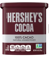 Bột Cacao Hershey's nguyên chất Không Đường 226G (CHUẨN COSTCO USA)- Date 10/25   