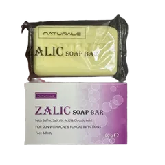 Xà Phòng Zalic - Xà Phòng Y Khoa Giúp Làm Sạch Da, Tẩy Nhờn, Ngừa Mụn Đầu Đen - 80g