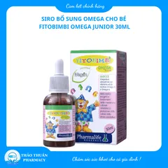 Fitobimbi Omega junior - Omega thực vật cho bé - Hỗ trợ phát triển não bộ, tốt cho mắt