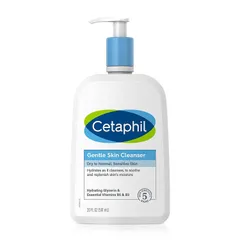 Sữa Rửa Mặt Cetaphil Gentle Skin Cleanser 591ml - Dưỡng Ẩm Dịu Nhẹ, Phù Hợp Cho Da Nhạy Cảm, Không Gây Kích Ứng