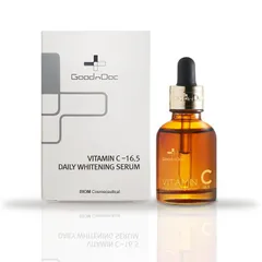 Serum Vitamin C GoodnDoc 16.5 - Dưỡng Trắng Sáng Da, Giảm Thâm Nám, Chống Lão Hóa - Mỹ Phẩm Nhập Khẩu Hàn Quốc 30ml