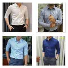 Áo Sơ Mi Nam Dài Tay Chất Lụa Không Nhăn Thấm Hút Mồ Hôi - Kiểu Dáng Hàn Quốc, Nhiều Màu Sắc, Thời Trang Nam 2023