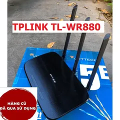 Bộ phát Wifi TP-Link TL-WR880 Xuyên Tường 3 Râu - Tốc Độ Cao 450Mbps - Thiết Kế Đẹp - Hàng Cũ Đã Kiểm Tra Chất Lượng