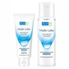 Bộ Đôi Hada Labo Kem Rửa Mặt & Lotion Dưỡng Ẩm Da Thường - Sạch Sâu, Ẩm Mượt, Hỗ Trợ Khôi Phục Da Khô, Thiết Kế Nhật Bản