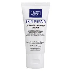 Kem Dưỡng Tái Tạo Da Nhạy Cảm MartiDerm Skin Repair Cicra Vass 30ml - Giúp Làm Dịu, Cung Cấp Dưỡng Ẩm và Củng Cố Hàng Rào Bảo Vệ Da