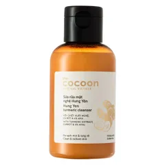 Sữa rửa mặt Cocoon chiết xuất nghệ Hưng Yên 140ml - Mỹ phẩm thuần chay, không sulfate, làm sáng da, cấp ẩm hiệu quả