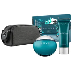 Set Nước Hoa Bvlgari Aqva Pour Homme EDT 100ML + Kem dưỡng sau cạo râu 100ML ( Kèm Túi )