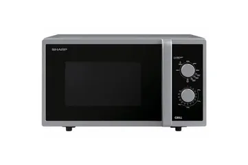 Lò Vi Sóng Sharp R-G322VN-S 23L Có Nướng & Hâm Nóng 800W - Thiết Kế Tiện Lợi, Điều Khiển Dễ Dàng, Xuất Xứ Nhật Bản