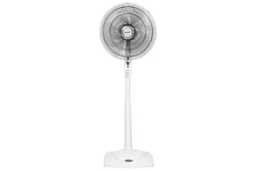 Quạt đứng Sharp PJ-S40RV-WH 50W - Quạt điện tích hợp 3 tốc độ gió, điều chỉnh chiều cao, thiết kế sang trọng cho không gian sống hiện đại