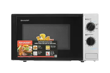 Lò Vi Sóng Sharp R-G225VN-BK 20 Lít Có Nướng - Thiết Kế Nhỏ Gọn, Đa Năng, Thích Hợp Cho Gia Đình Nhỏ, Tiện Lợi Trong Nấu Ăn