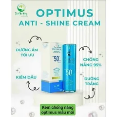 Kem Chống Nắng Optimus Thanh Mộc Hương - Dưỡng Ẩm, Bảo Vệ Da, Phù Hợp Với Mọi Loại Da - Hộp 50ml