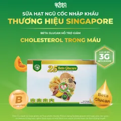 Sữa Hạt Ngũ Cốc 25 Beta Glucare 625g - Bột Ngũ Cốc Dinh Dưỡng Thuần Chay Tốt Cho Người Tiểu Đường