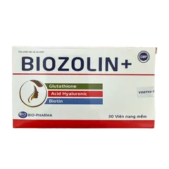 Viên Uống Biozolin + Hỗ Trợ Chống Lão Hoá Da, Làm Đẹp Da - Hộp 30 Viên