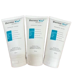 Sữa Rửa Mặt Derma Kin+ Cho Da Dầu Mụn - 150ml, Làm Sạch Dịu Nhẹ, Ngăn Ngừa Mụn, Thích Hợp Cho Da Nhạy Cảm