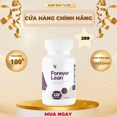 Viên Uống Forever Lean 289Flp - Hỗ Trợ Giảm Cân, Giảm Hấp Thụ Chất Béo, Kiểm Soát Cân Nặng Hiệu Quả - 120 Viên/Lọ