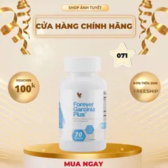 Viên Uống Giảm Cân Forever Garcinia Plus - Hỗ Trợ Kiểm Soát Cảm Giác Thèm Ăn, Duy Trì Vóc Dáng, 70 Viên/lọ