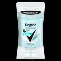 Lăn Khử Mùi Degree Ultraclear Black + White Pure Rain 72H