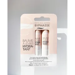 Set 2 Cây Son Dưỡng Môi Chống Nắng Ngừa Thâm Byphasse Baume 4.8G - Giữ ẩm, Bảo vệ môi khỏi tác hại của tia UV, Chăm sóc sắc đẹp hoàn hảo