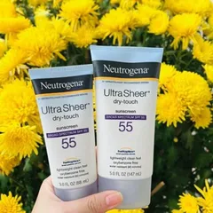 Kem Chống Nắng Neutrogena Ultra Sheer Dry-Touch SPF30-100 - Bảo vệ da tối ưu khỏi tia UV, chống nước, phù hợp với mọi loại da