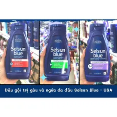 Dầu Gội Giảm Gàu Ngứa Selsun Blue 325ml - Giải Pháp Hiệu Quả Cho Da Đầu Khỏe Mạnh, Loại Bỏ Gàu Và Ngứa Tức Thì