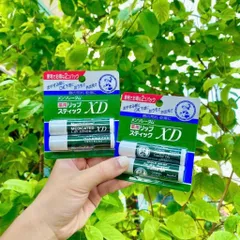 Set 2 son dưỡng ẩm Rohto Mentholatum Medicated