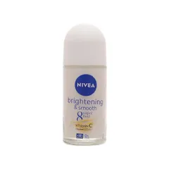 Lăn Ngăn Mùi NIVEA Sáng Mịn 50ml | Ngăn Ngừa Mùi, Mờ Thâm, Se Khít Lỗ Chân Lông - Dưỡng Da Mềm Mại, Tự Tin Suốt Ngày