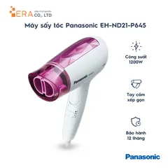 Máy Sấy Tóc Panasonic EH-ND21-P645 - Công Suất 1200W, Gập Gọn, 3 Chế Độ Sấy - An Toàn, Hàng Chính Hãng Thái Lan