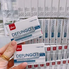Viên đặt phụ khoa DEFUNGO 1 - Hỗ trợ vệ sinh vùng kín, giảm viêm nhiễm, mang lại cảm giác thoải mái cho phụ nữ