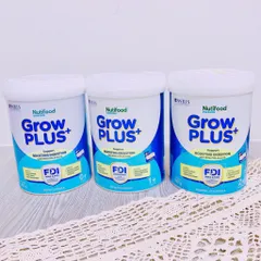 Sữa bột Nutifood Sweden GrowPLUS+ Tiêu Hóa (Xanh Nhạt) - Tiêu hóa khỏe, tăng cân Lon 800g