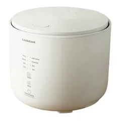 Nồi Cơm Điện Đa Năng 1L LocknLock Bianco EJR334IVY - Thiết Kế Sang Trọng, Đa Chức Năng, Bảng Điều Khiển Thông Minh, Bảo Hành 2 Năm