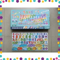 Đồ Chơi Gỗ Bộ Bảng Chữ Và Số PRESCHOOL