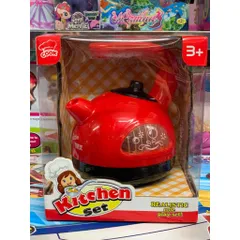 Đồ chơi ấm đun nước chạy bằng pin có đèn và âm thanh 5535-2 234217