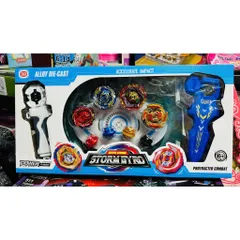 Con quay 329-62 có tay cầm và sàn thi đấu Speed Storm Gyro Alloy Die Cast