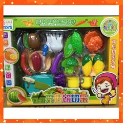 Set Đồ Chơi Cắt Hoa Quả 699 Toys Chọn Màu Ngẫu Nhiên
