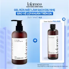 Sữa Rửa Mặt Lalamos Phôi Kim Ngân Hoa 280ml - Làm Sạch Sâu, Cấp Ẩm, Dưỡng Da Mềm Mại, An Toàn Cho Mọi Loại Da