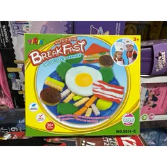 Hộp Đất Nặn Đồ Chơi BREAK FAST COLOOR CLAY SERIES 5811 - Bộ Sản Phẩm Nghệ Thuật Sáng Tạo Cho Trẻ Em - Mẫu Ngẫu Nhiên
