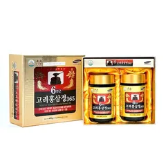 Cao Hồng Sâm Hàn Quốc 365 - Giải Pháp Tăng Cường Sức Khỏe, Hỗ Trợ Miễn Dịch, Hộp 2 Lọ 240g