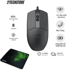 Chuột Gaming DAREU LM103 - Cảm Biến Quang Học 1200 DPI, Thiết Kế Ergonomic, LED RGB, Kết Nối Dây USB - Phụ Kiện Chơi Game Chất Lượng